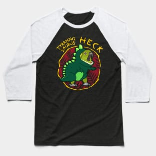 tyrannosaurus HECK yellow naped amazon parrot Baseball T-Shirt